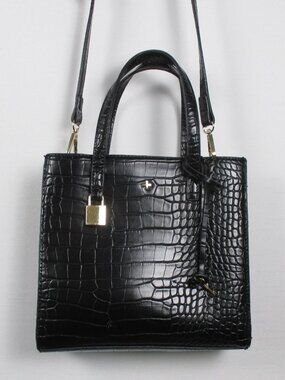 PETA + JAIN VEGAN CROC "MACEY" BAG